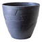 Горщик для квітів Керамо 295х265мм граніт