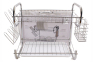 Сушарка для посуду із нержавіючої сталі 2 яруси DN0840 Іn