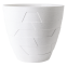 Горщик для квітів Керамо 295х265мм білий